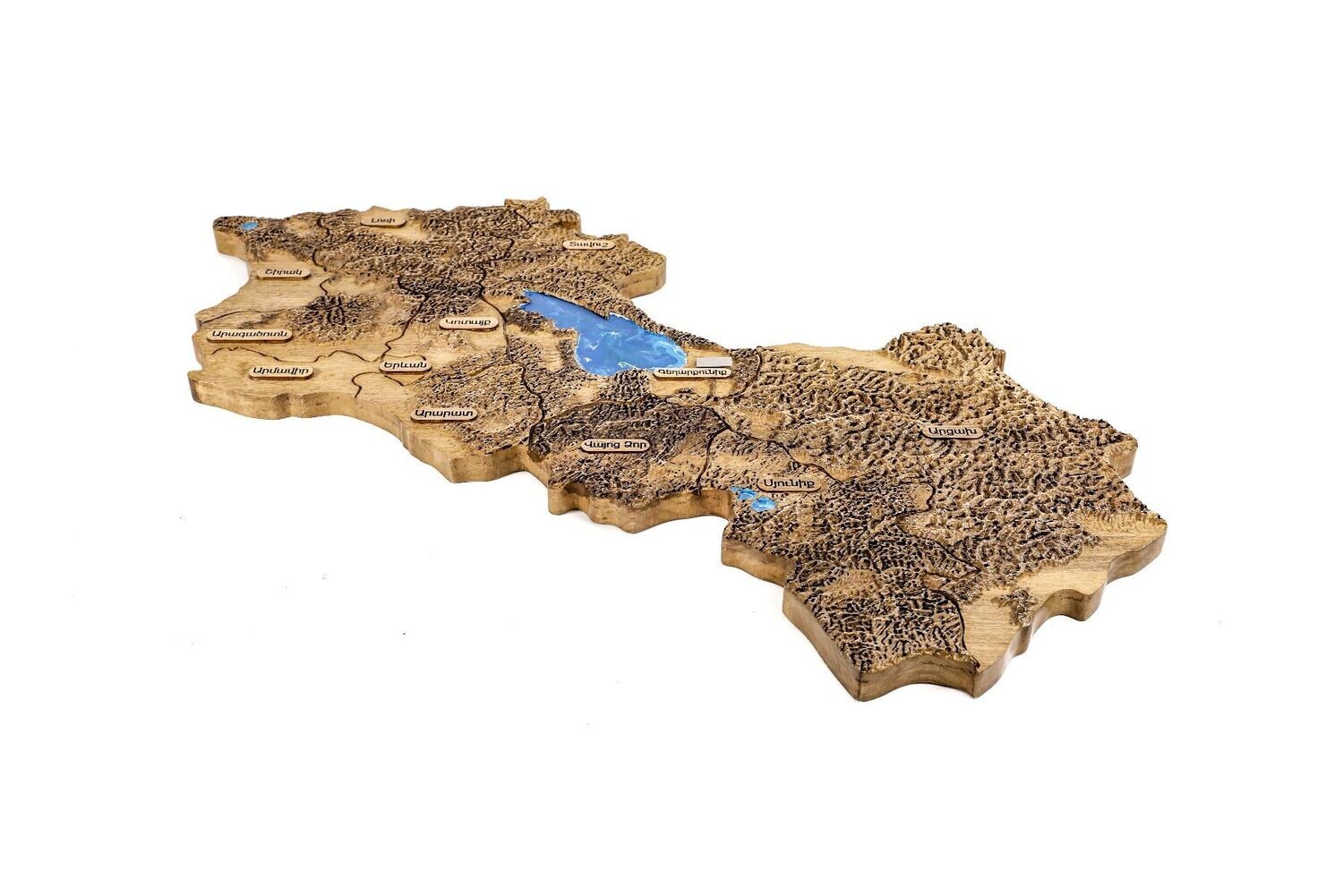 Map of the Republic of Armenia and the Republic of Artsakh 50cm