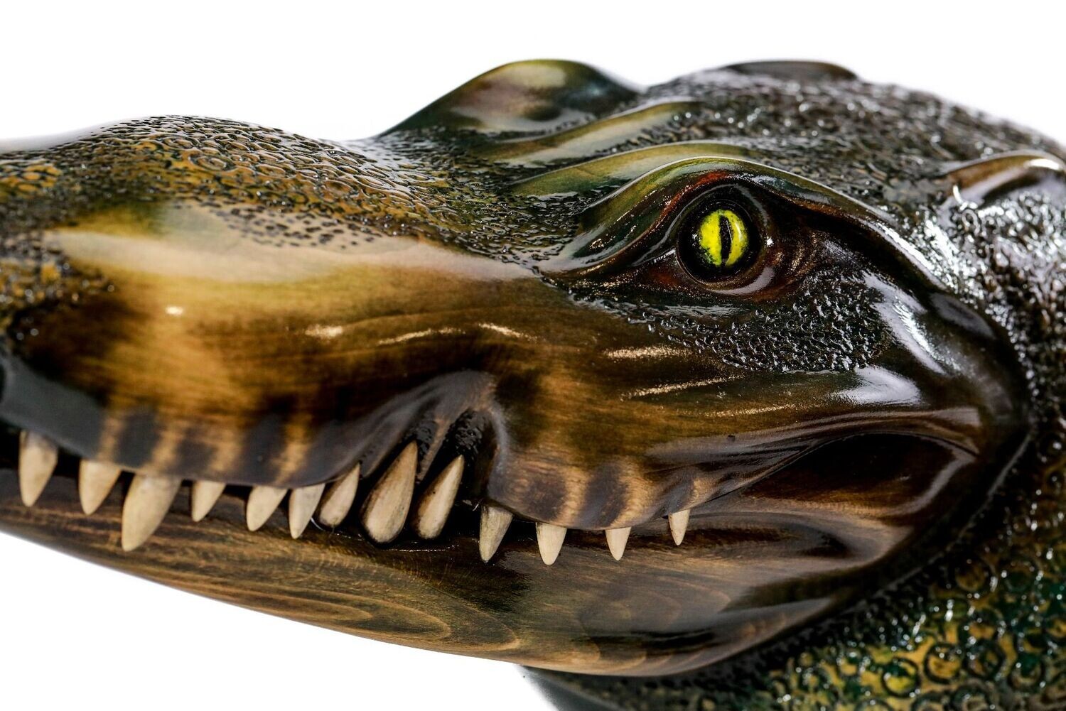 Crocodile sculpture 44&quot;x24&quot;x8 inches
