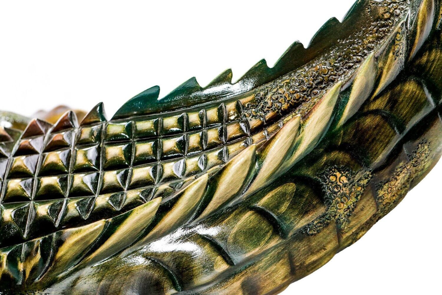 Crocodile sculpture 44&quot;x24&quot;x8 inches