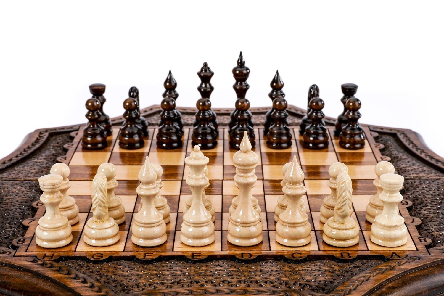 Star-Shaped Chess Set 30cm