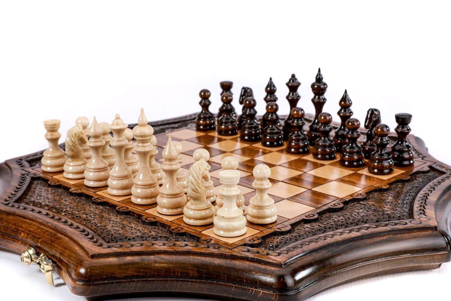 Star-Shaped Chess Set 30cm