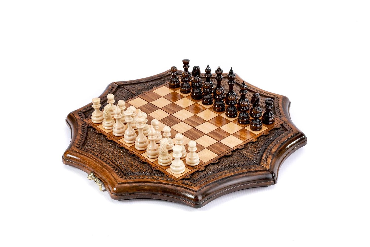 Star-Shaped Chess Set 30cm