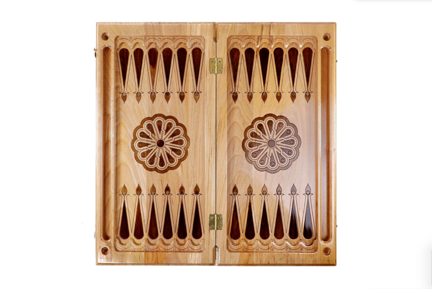Eternity backgammon classic white 24" x12"