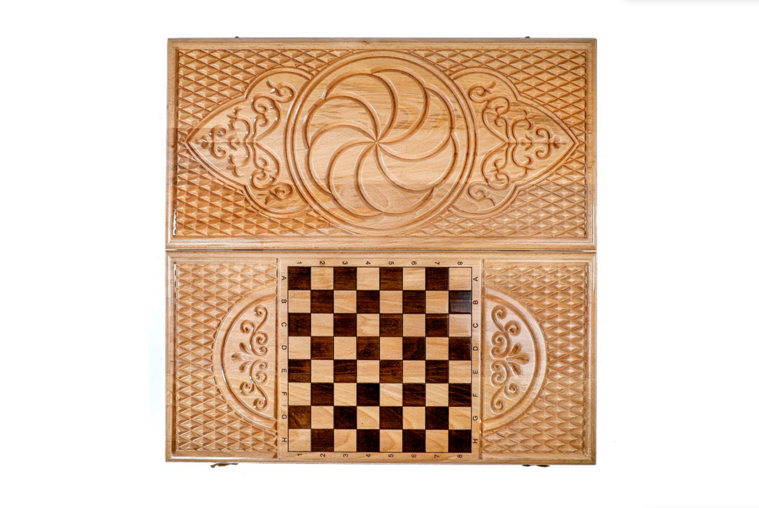 Eternity backgammon classic white 24" x12"