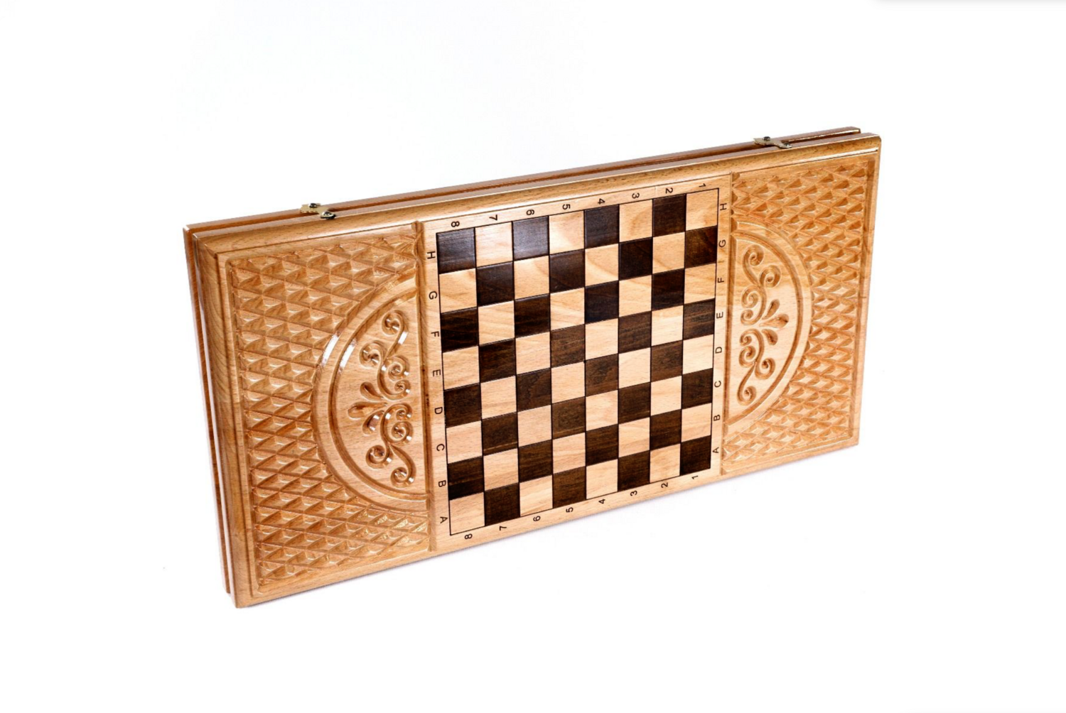 Eternity backgammon classic white 24" x12"