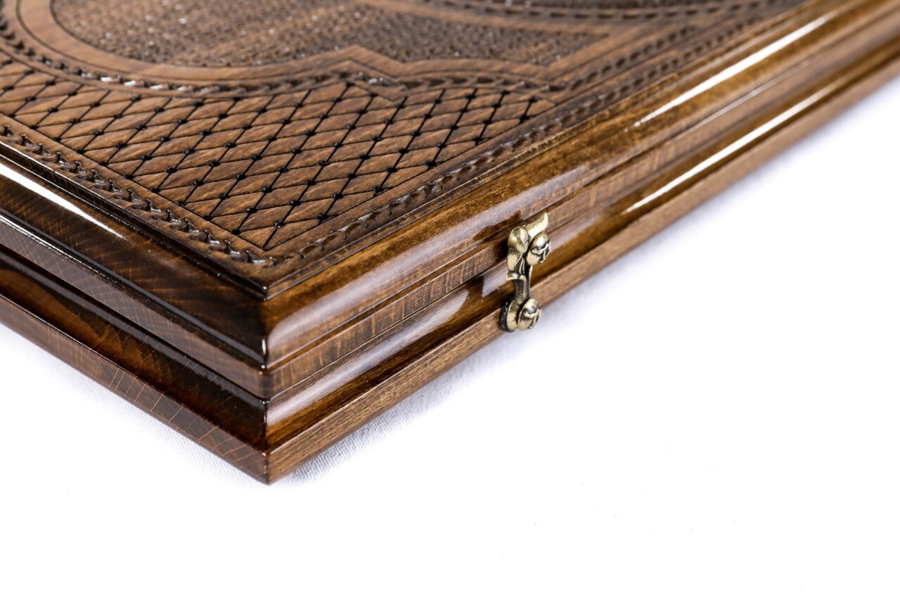 Hand Made Armenian Backgammon Eternity  24" x 12"