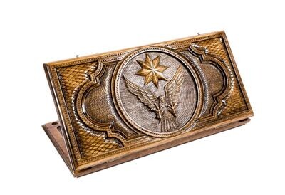Backgammon Eagle with Octagram classic Backgammon Eagle with Octagram classic