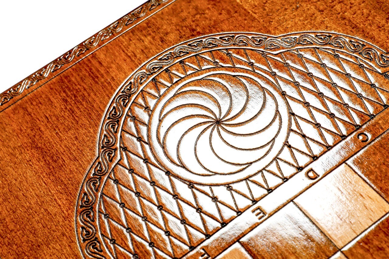 Eternity backgammon classic 24" x 12" x 2"