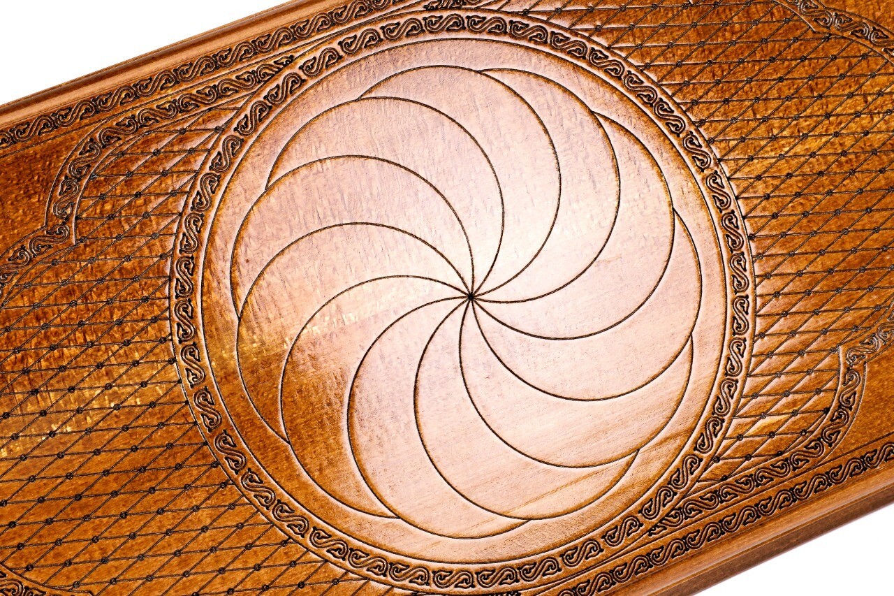 Eternity backgammon classic 24" x 12" x 2"