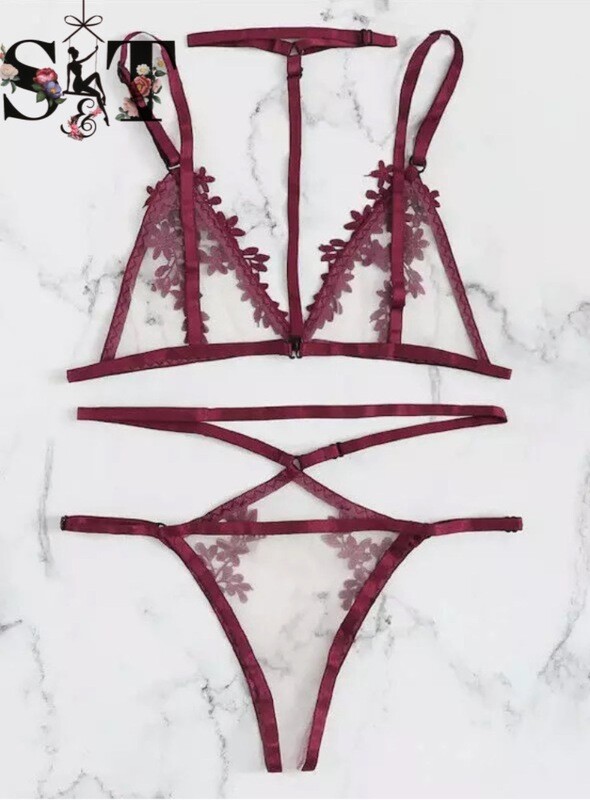 No Secrets Floral Lingerie