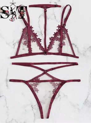 No Secrets Floral Lingerie