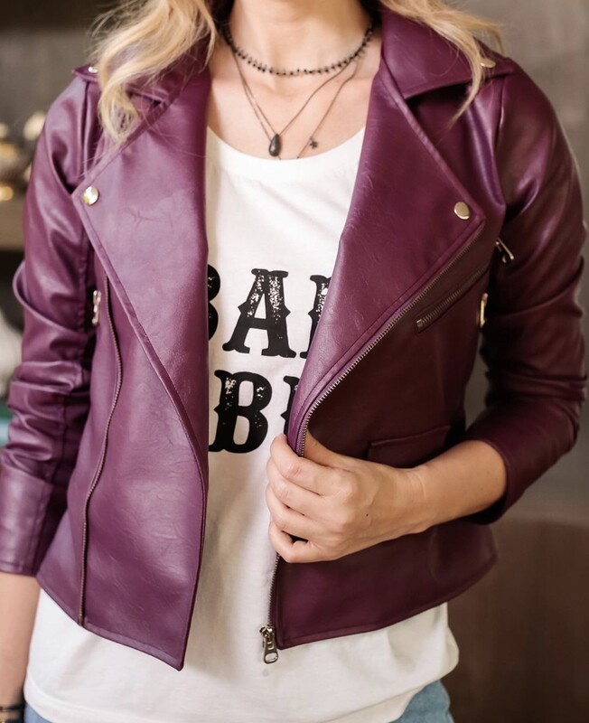 ​Organic Leather Jacket​