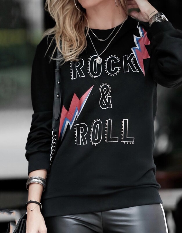 Pullover Shirt "Rock &amp; Roll"