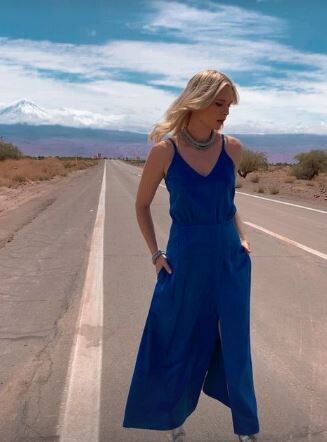 Front Pocket Satin Midi Dress