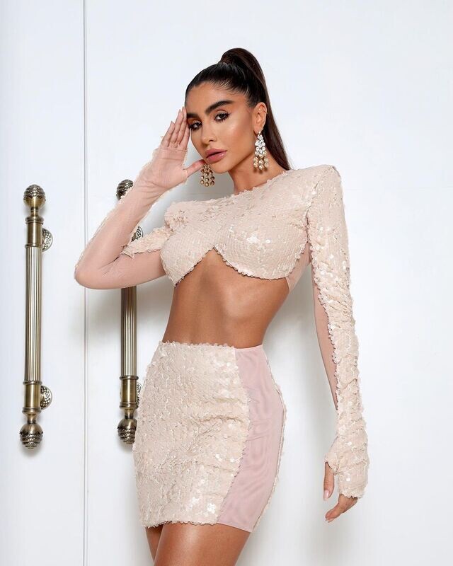 Mini Skirt Sequin