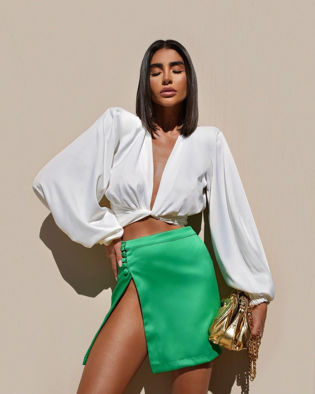 Cropped Shoulder Pad