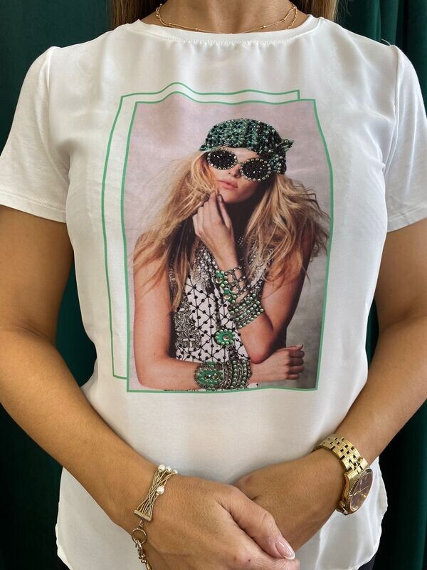Print T-Shirt Sunglasses