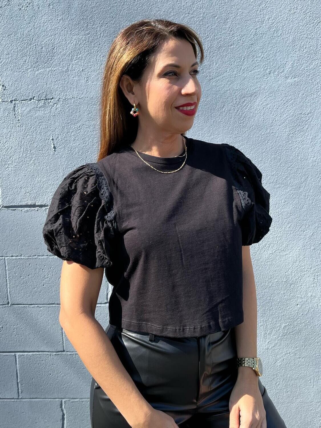 Cropped Princess Sleeves