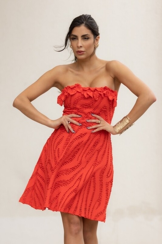 Strapless Mini Dress