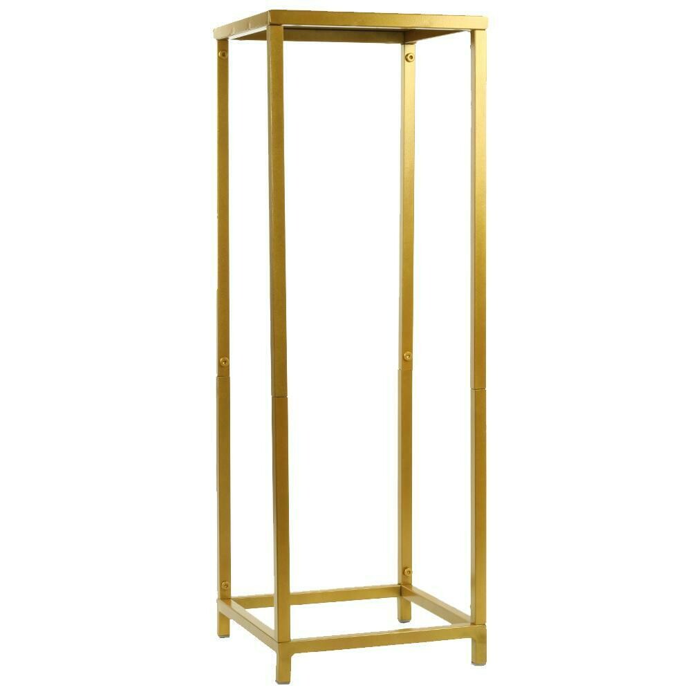 Gold Metal Column Stand