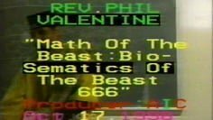 MATH OF THE BEAST: Rev Phil Valentine