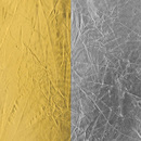 TOILE LAME ARGENT  &amp; OR