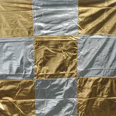 TOILE CHECKERBOARD LAME 2X2M