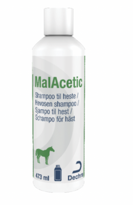 MalAcetic Shampoo til hest, 473 ml