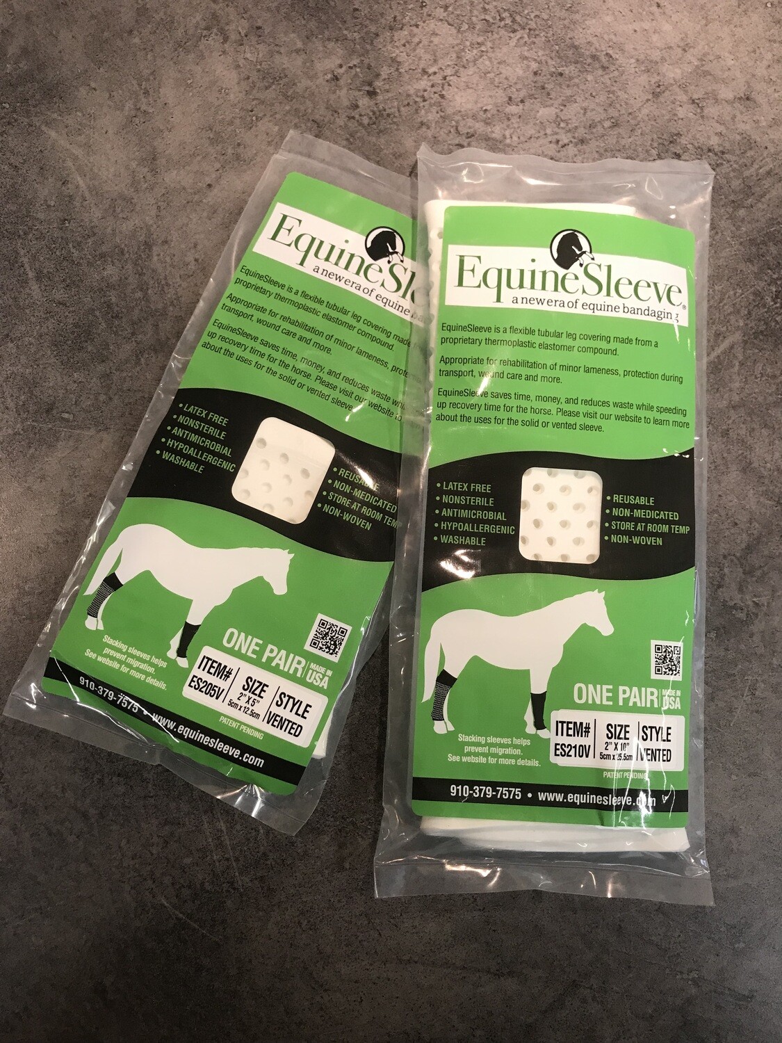 EquineSleeve, bandage, 2 stk 5 x 13 cm