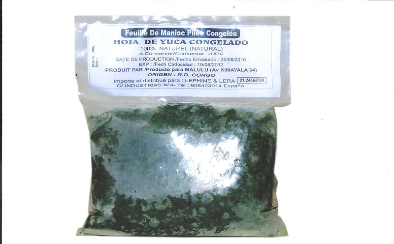HOJA DE YUCA  100 %  SAKA SAKA  PONDU 100%