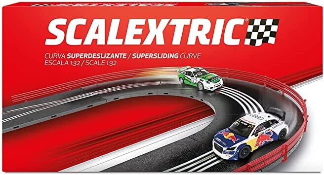 JUGUETES SCALEXTRIC  CURVA SUPERDESLIZANTE