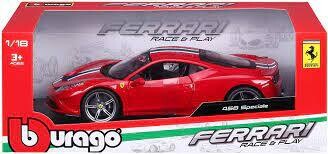 JUGUENTE BURAGO COCHE FERRARI COLOR ROJOS
