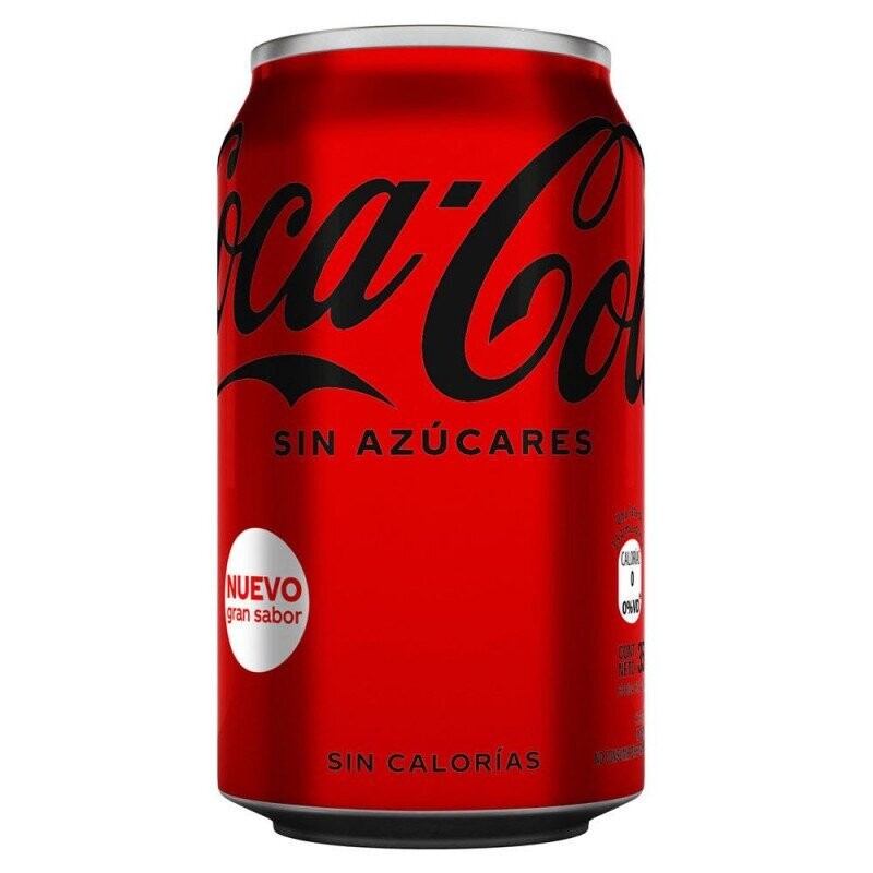 COCA COLA ZERO LATA 33 CL