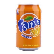 FANTA NARANJA LATA 330 ML