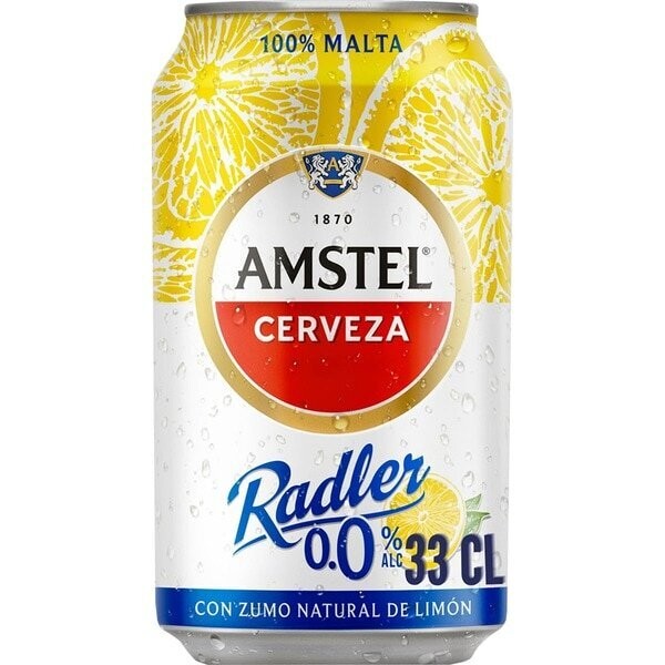 AMSTEL CON LIMON