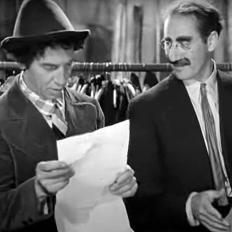 I fratelli Marx campioni del caos