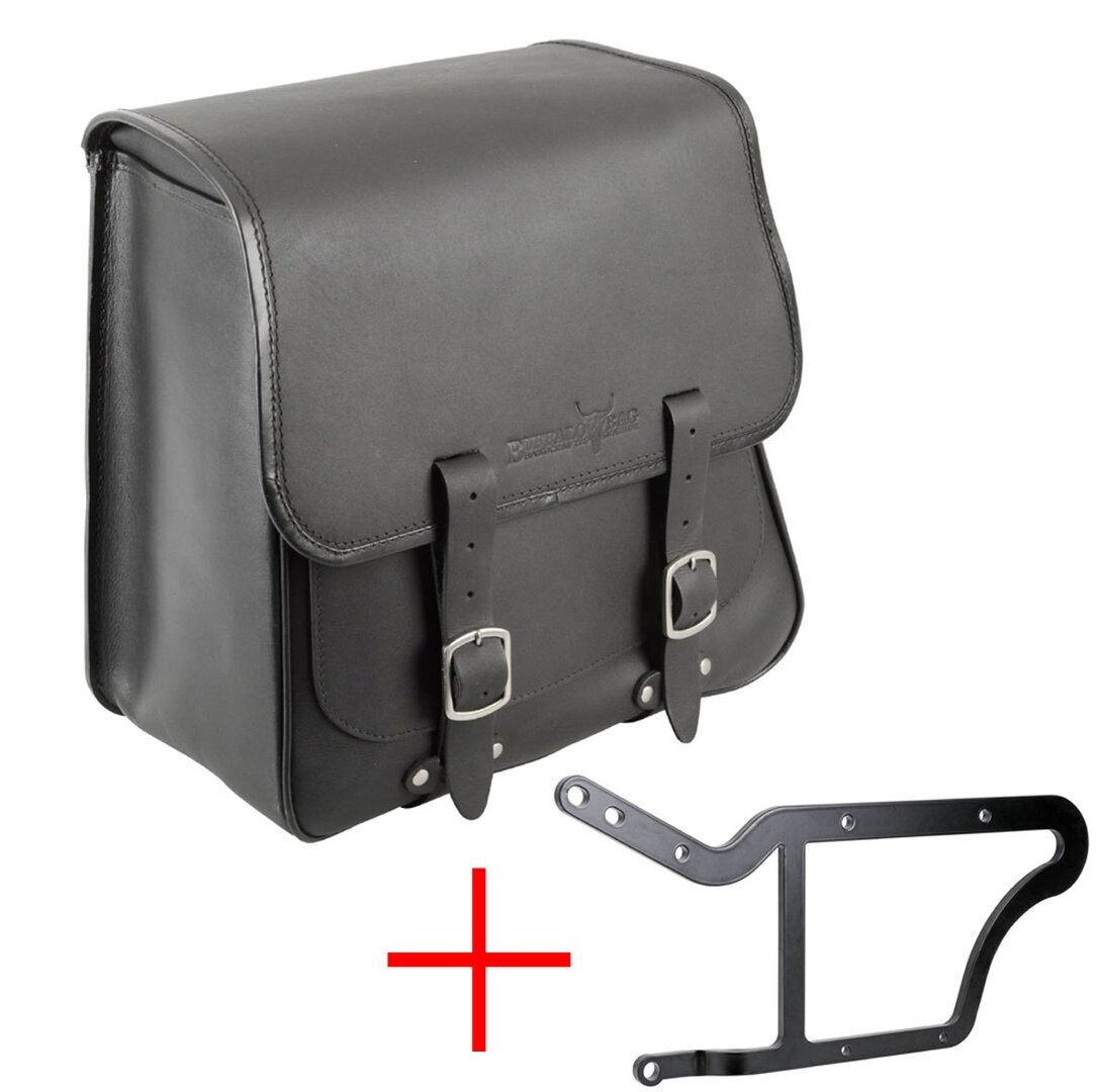 Satteltasche BOSTON 28 Liter mit Halterung Softail (ab 2018)-links, außer Deluxe