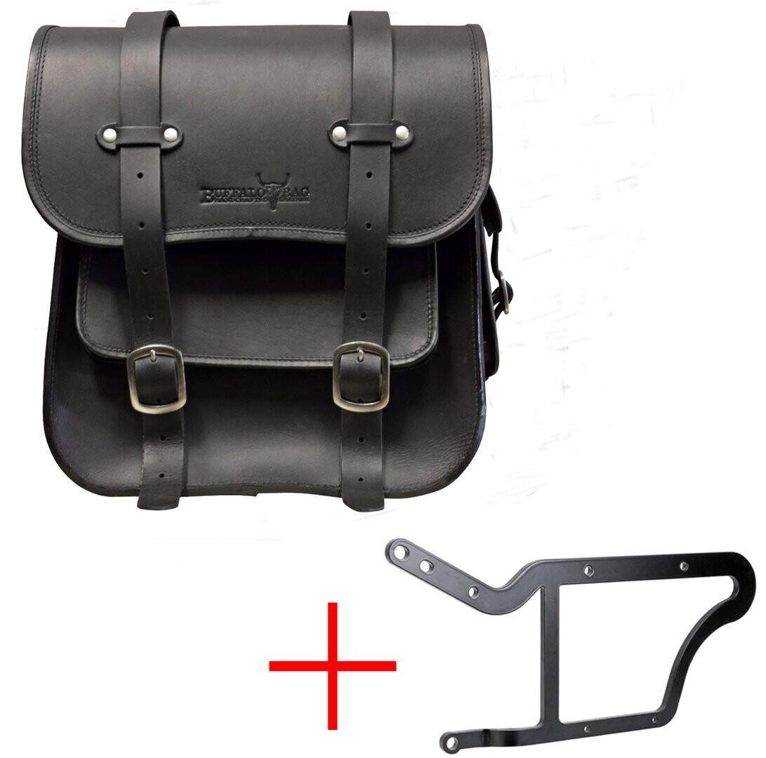Satteltasche FRISCO 36 Liter mit Halterung Softail (ab 2018)-links, außer Deluxe
