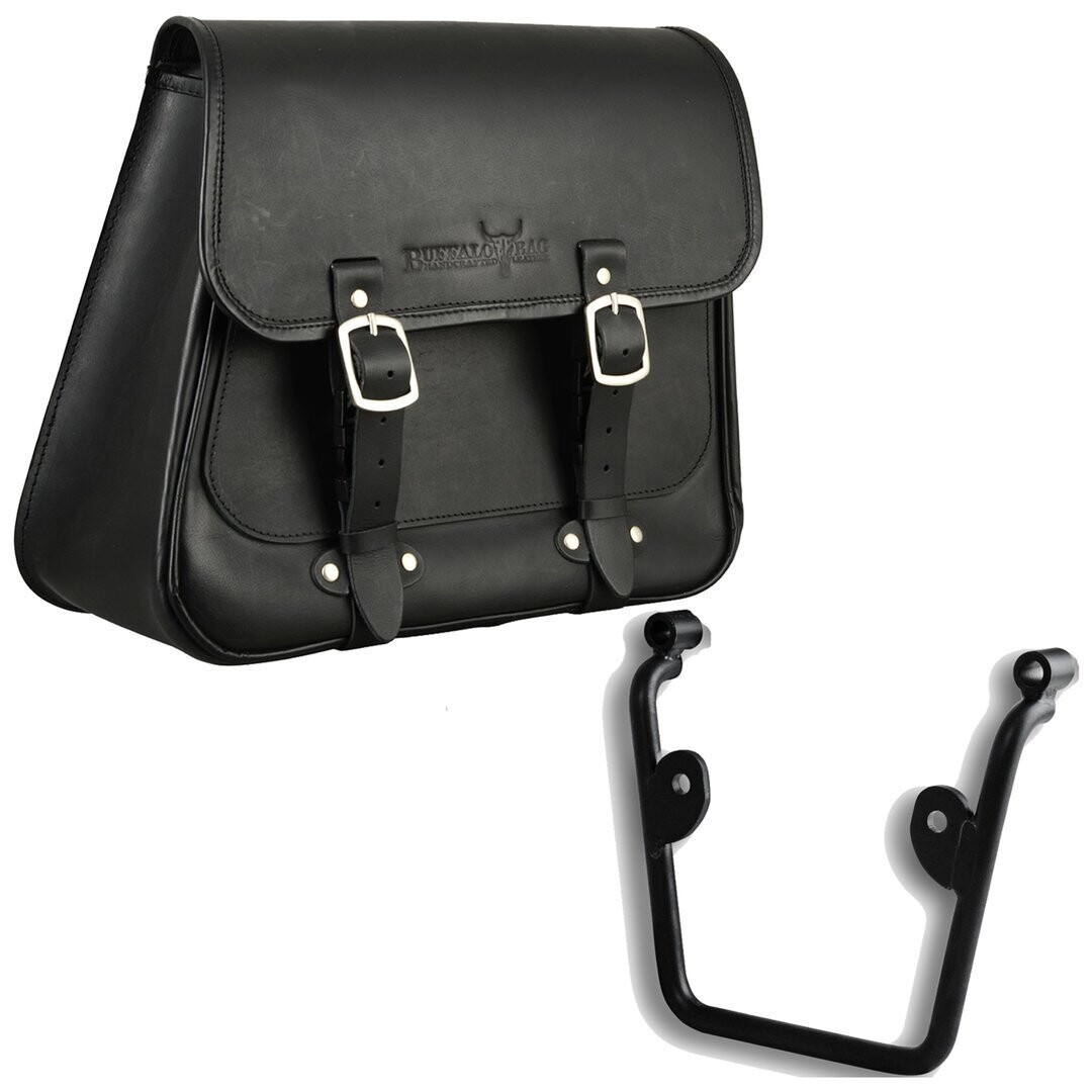 Satteltasche BOSTON 20 Liter mit Halterung Softail Modelle (ab 2018)-rechts