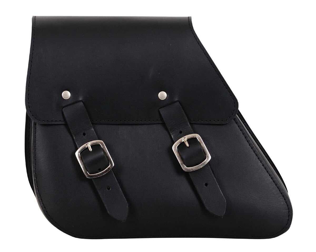 Satteltasche CHICAGO 7 Liter Dyna mit Solositz und ohne Sozius Fußraste (-2017)-links