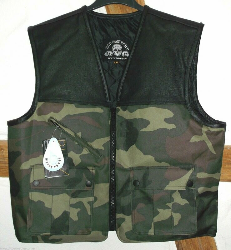 Bad Company Leatherwear Bad Company Leatherwear "Bad Co. TEX" Woodland, NUR SOLANGE VORRAT REICHT