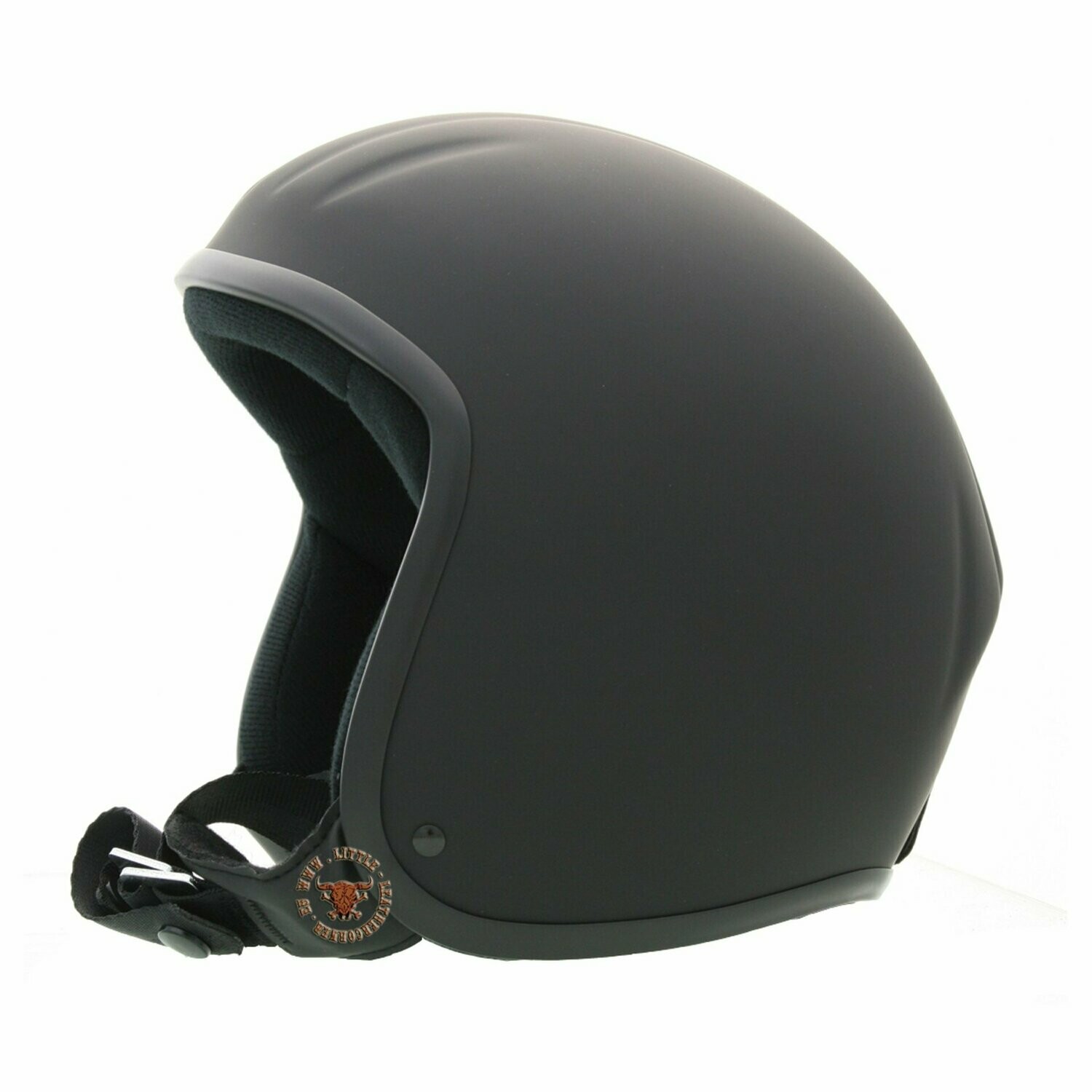 TITAN 2 MATT Schwarz Kulthelm Jet Helm Scorp24