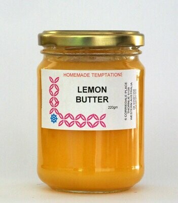 Lemon Butter Small 220gm