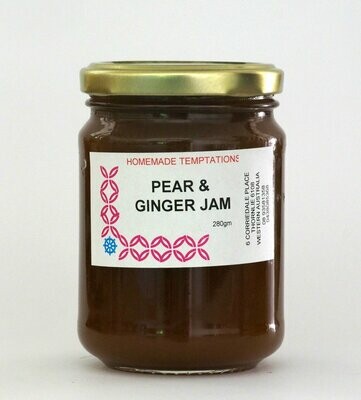 Pear & Ginger Jam 280gm