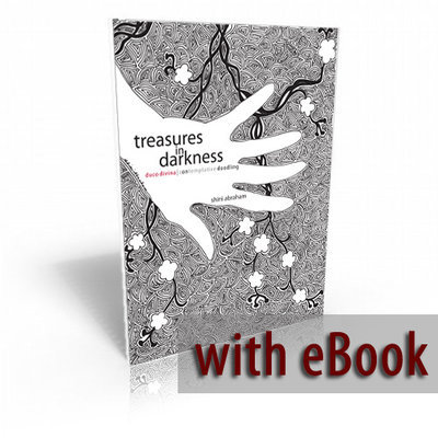 Treasures in Darkness : duco divina | contemplative doodling - Shini Abraham Book (with bonus eBook)