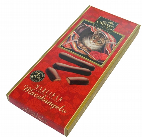 Szamos Csokoládé - Marcipán Macskanyelv 120g