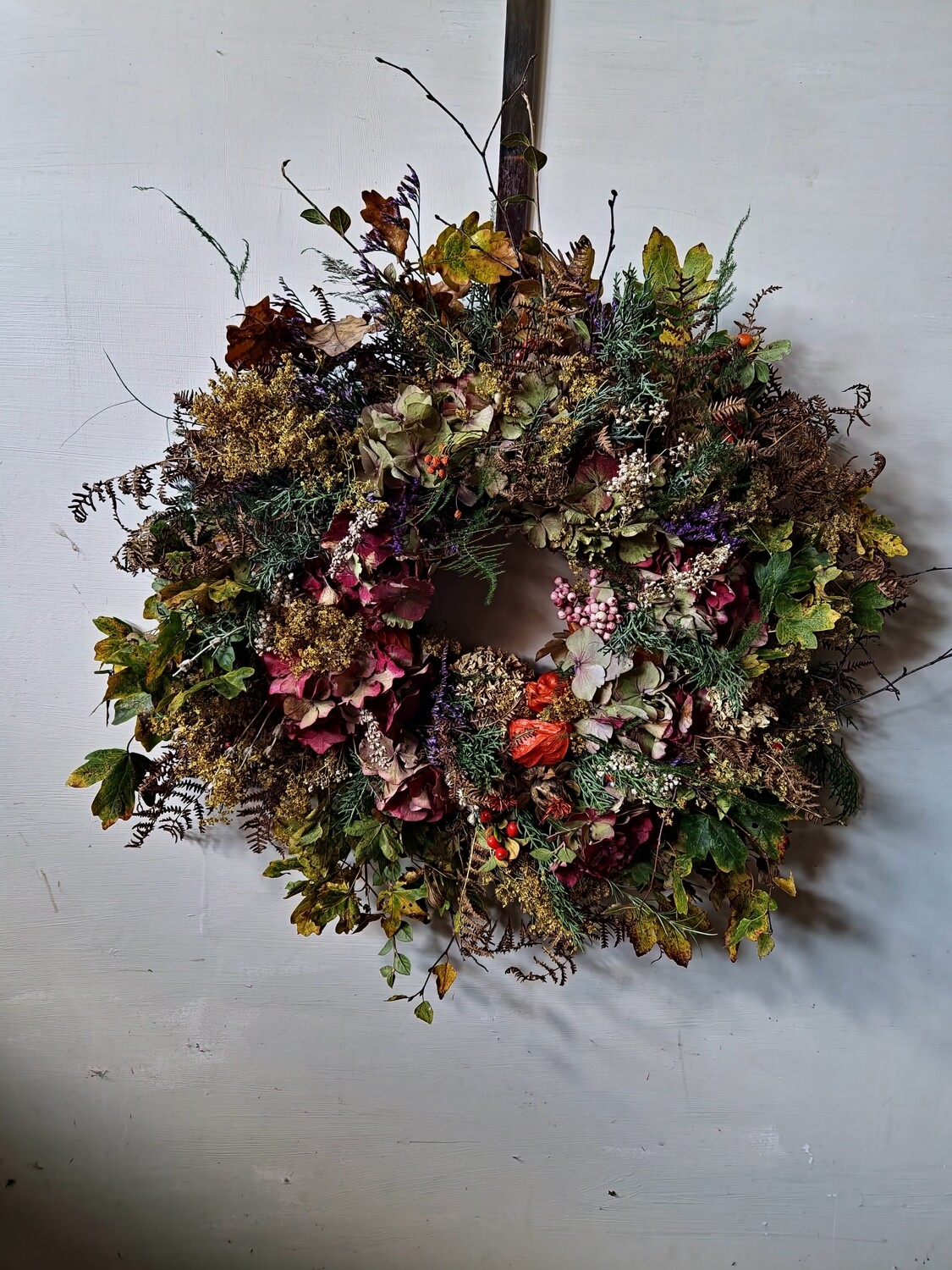 'George' - Dried Autumn/Winter Wreath