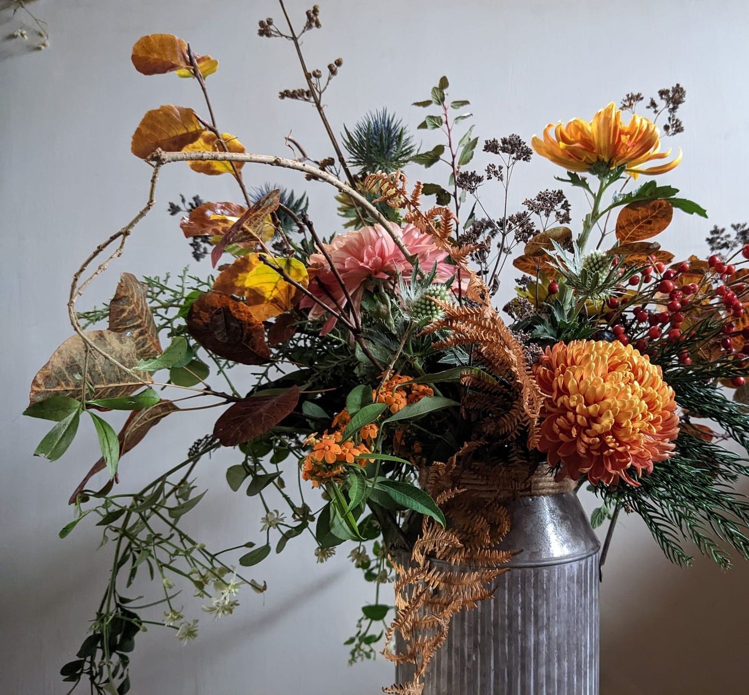Autumn Equinox: Low Vase Arrangement Workshop