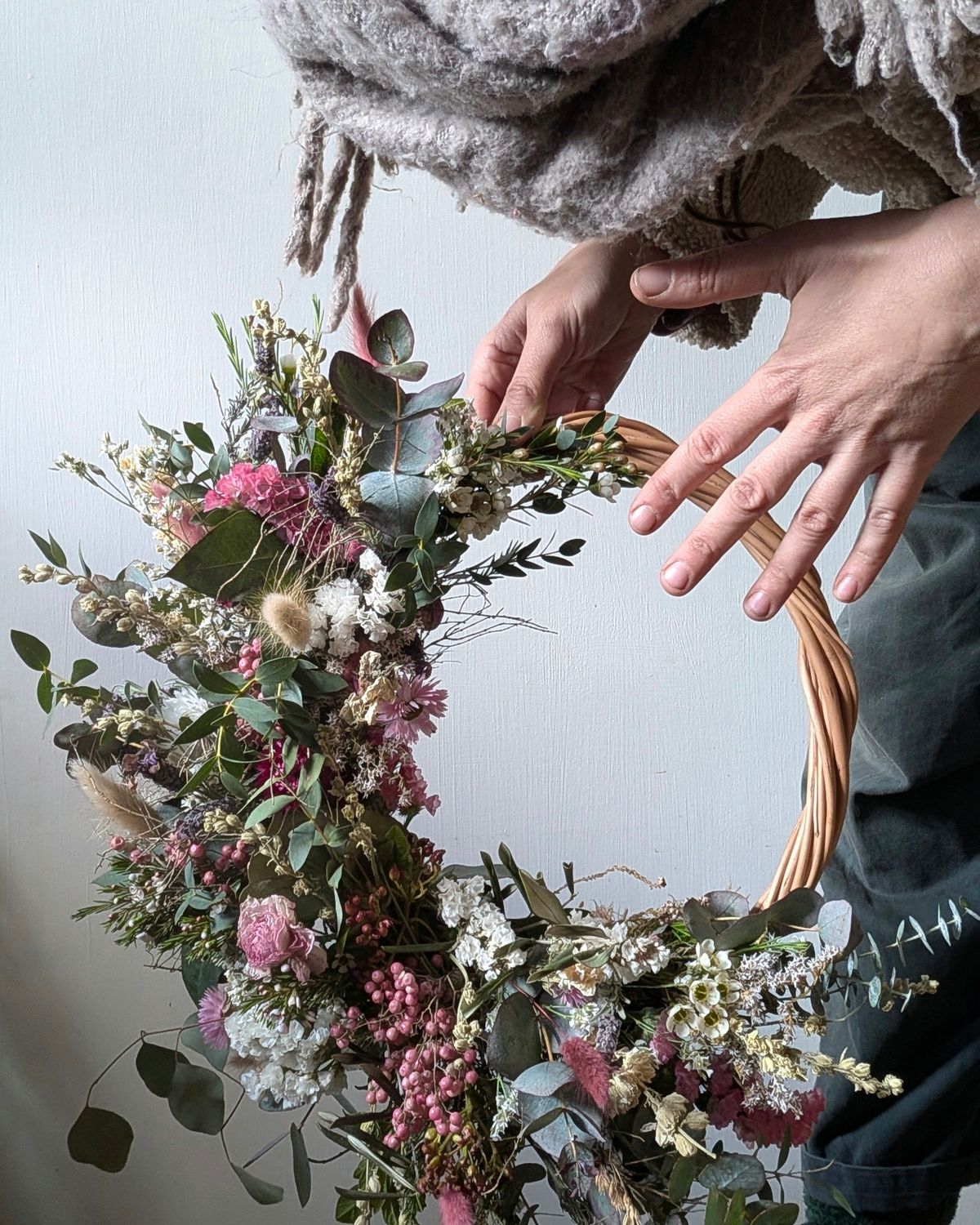 Dried Flower Wreath Workshop