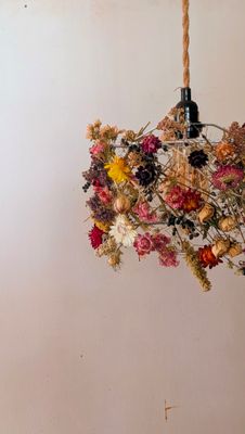 Making a Floral Lampshade